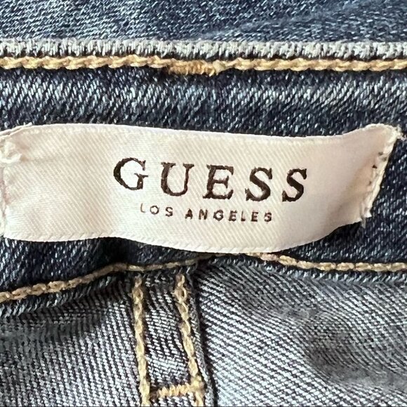 Size 27 Guess Super High Rise  Skinny Jeans - Picture 9 of 12